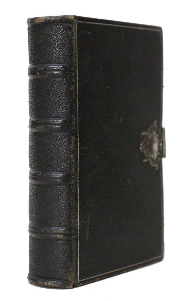 Große Abbildung Nr.1: 131-868 Schwarzer Ledereinband: (Einband)