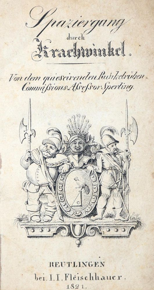 Große Abbildung Nr.1: 131-923 (Glaßbrenner,A.).: (Krähwinkeliaden)