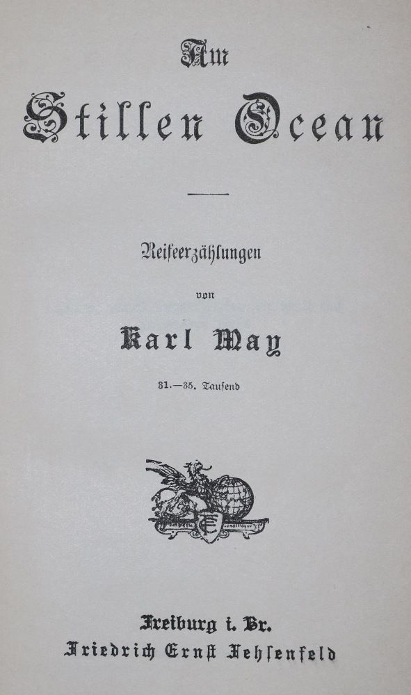 Große Abbildung Nr.1: 131-951 May,K.: (Literatur und illustrierte Bücher bis 19.Jahrhundert)