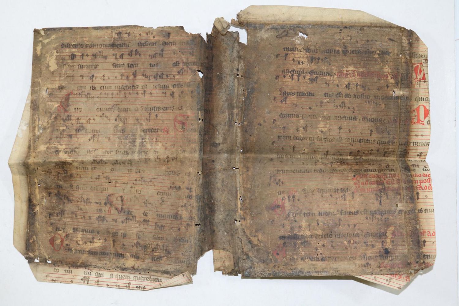 Große Abbildung Nr.25: 131-96 Einbandmakulatur.: (Alte Drucke, Handschriften und Theologie)
