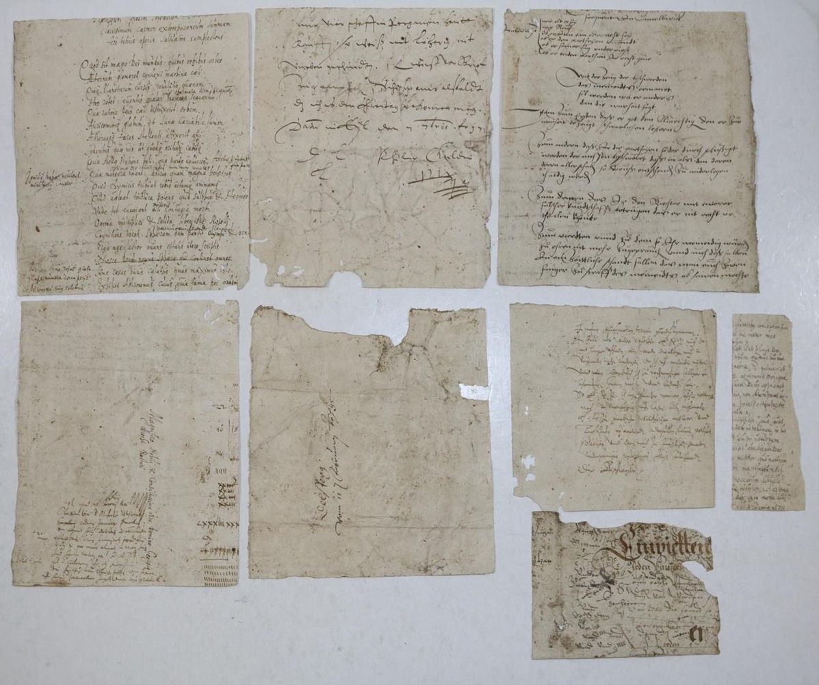Große Abbildung Nr.26: 131-96 Einbandmakulatur.: (Alte Drucke, Handschriften und Theologie)