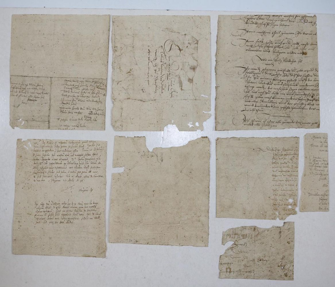 Große Abbildung Nr.27: 131-96 Einbandmakulatur.: (Alte Drucke, Handschriften und Theologie)