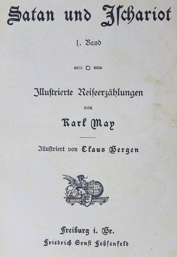 Große Abbildung Nr.2: 131-961 May,K.: (Literatur und illustrierte Bücher bis 19.Jahrhundert)
