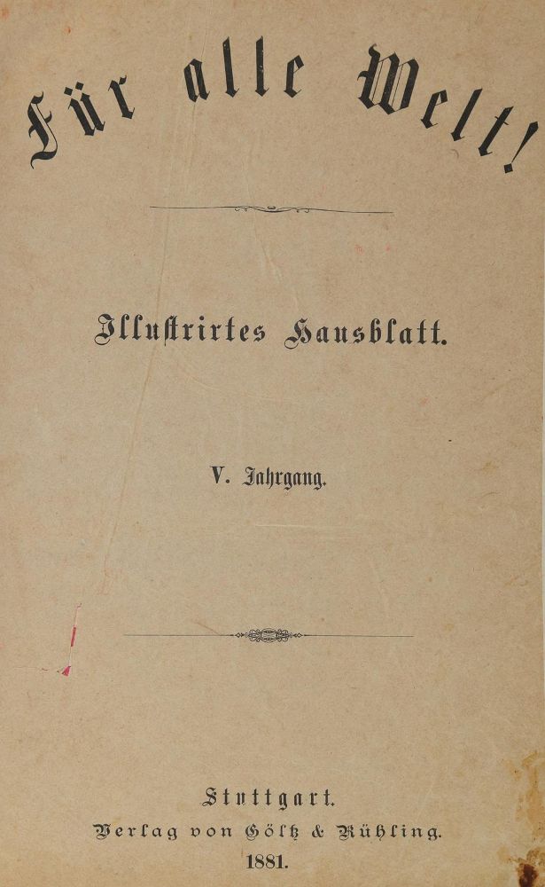Große Abbildung Nr.1: 131-967 May,K.: (Literatur und illustrierte Bücher bis 19.Jahrhundert)