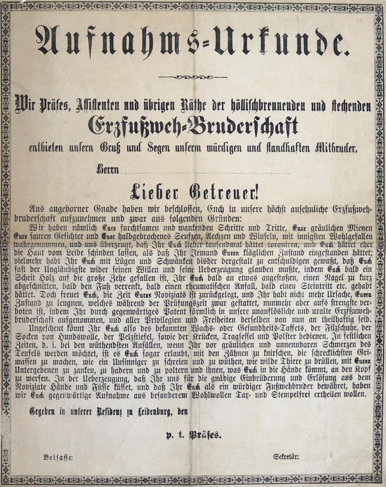 Große Abbildung Nr.3: 131-99 Bruderschaftsbriefe.: (Einblattdrucke u. Flugschriften)