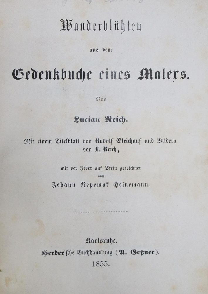 Große Abbildung Nr.1: 131-994 Reich,L.: (Literatur und illustrierte Bücher bis 19.Jahrhundert)