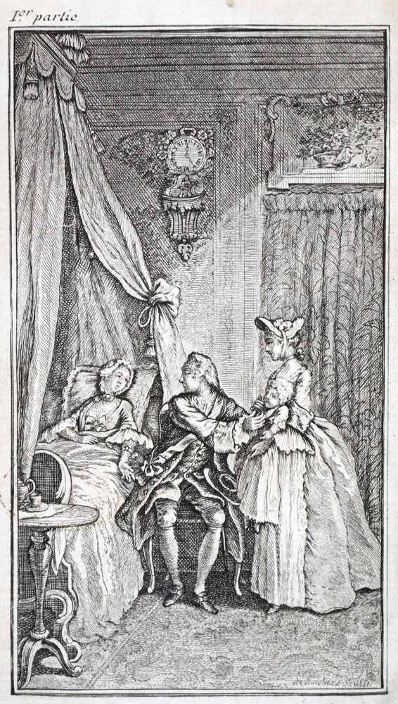 Große Abbildung Nr.3: 131-997 Riccoboni (d.i. M.J.Laboras de Mezieres).: (Literatur und illustrierte Bücher bis 19.Jahrhundert)