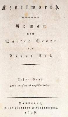 Bild Nr.1: 131-1039 Scott,W.: (Literatur und illustrierte Bücher bis 19.Jahrhundert)