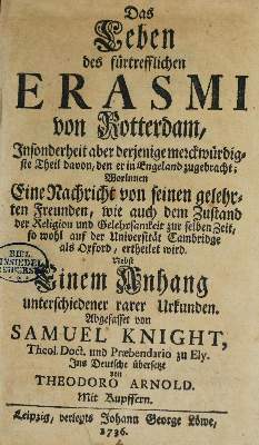 Bild Nr.1: 131-104 Knight,S.: (Erasmus)