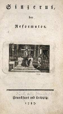 Bild Nr.1: 131-1042 Sinzerus, der Reformator.: (Literatur und illustrierte Bücher bis 19.Jahrhundert)