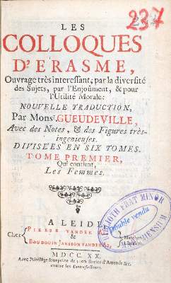 Bild Nr.2: 131-105 Erasmus Roterodamus,D.: (Alte Drucke, Handschriften und Theologie)