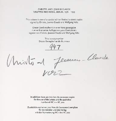 Bild Nr.2: 131-1108 Christo & Jeanne-Claude - Baal-Teshuva,J.: (Literatur und illustrierte Bücher 20.Jahrhundert - Alte Literatur in modernen Ausgaben)