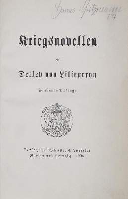 Bild Nr.2: 131-1123 Keil,E.: (Einband)
