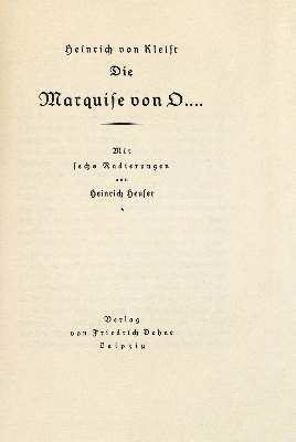 Bild Nr.1: 131-1159 Kleist,H.v.: (Heuser)