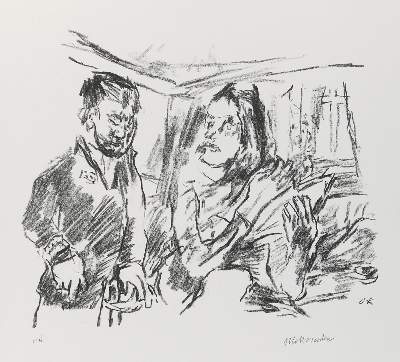 Bild Nr.6: 131-1177 Kokoschka,O.: (Literatur und illustrierte Bücher 20.Jahrhundert - Alte Literatur in modernen Ausgaben)