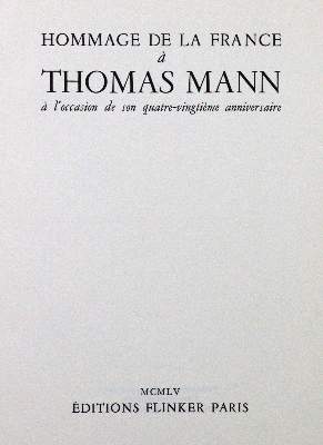 Bild Nr.1: 131-1194 Flinker,K. (Hrsg.).: (Mann, Thomas)