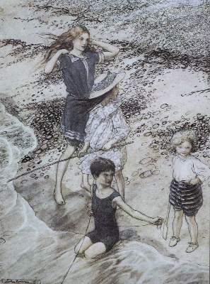 Bild Nr.3: 131-1238 Rackham,A.: (Literatur und illustrierte Bücher 20.Jahrhundert - Alte Literatur in modernen Ausgaben)