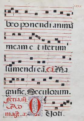 Bild Nr.1: 131-126 Antiphonar.: (Handschriften)