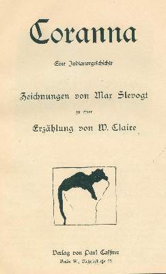 Bild Nr.1: 131-1266 Claire,W.: (Slevogt, Indianer)