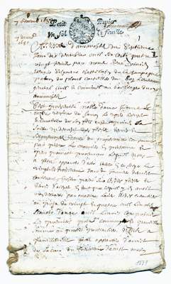 Bild Nr.1: 131-127 Avranches, Normandie.: (Handschriften)