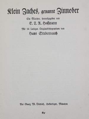 Bild Nr.3: 131-1277 Hoffmann,E.T.A.: (Stubenrauch)