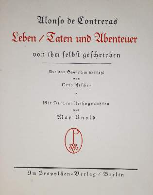 Bild Nr.1: 131-1285 Contreras,A.de.: (Unold)