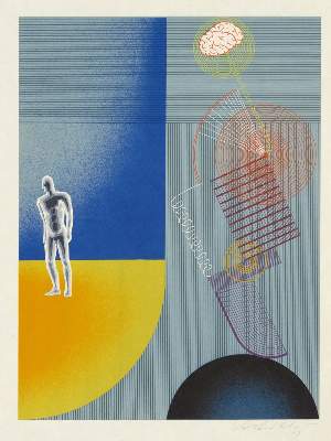 Bild Nr.1: 131-1287 Descartes,R.: (Vasarely)