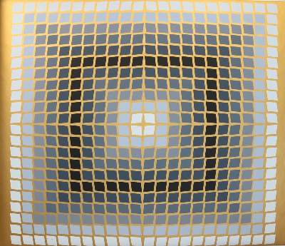 Bild Nr.26: 131-1287 Descartes,R.: (Vasarely)