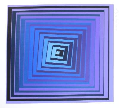 Bild Nr.29: 131-1287 Descartes,R.: (Vasarely)