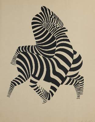 Bild Nr.7: 131-1287 Descartes,R.: (Vasarely)