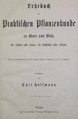Bild Nr.4: 131-1309 Hoffmann,C.: (Botanik)