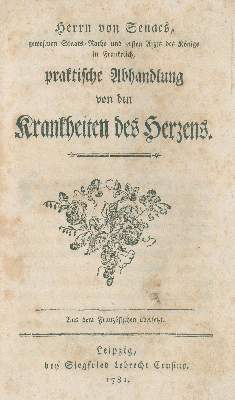 Bild Nr.1: 131-1366 Senac,(J.B.).: (Medizin)