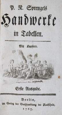 Bild Nr.1: 131-1434 Sprengel,P.N.: (Verschiedene Gebiete - Varia, Handwerk)
