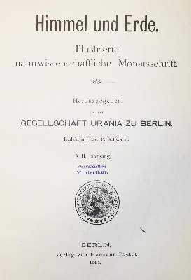 Bild Nr.1: 131-1435 Himmel und Erde.: (Verschiedene Gebiete - Varia)
