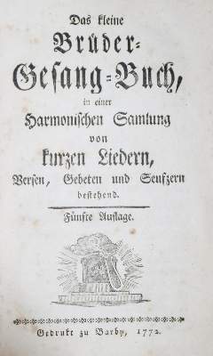 Bild Nr.1: 131-145 Kleine Brüder-Gesang-Buch, Das,: (Herrnhuter)