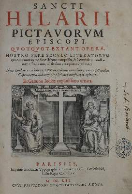 Bild Nr.1: 131-150 Hilarius von Poitier.: (Alte Drucke, Handschriften und Theologie)