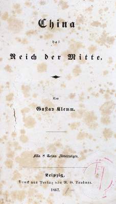 Bild Nr.3: 131-1502 Klemm,G.: (Asien, China)