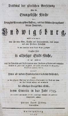 Bild Nr.1: 131-1569 Zilling,P.J.: (Deutschland, Ludwigsburg)