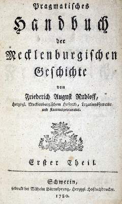 Bild Nr.1: 131-1573 Rudloff,F.A.: (Deutschland, Mecklenburg)