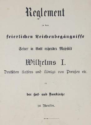 Bild Nr.1: 131-1590 Reglement: (Deutschland, Preußen)