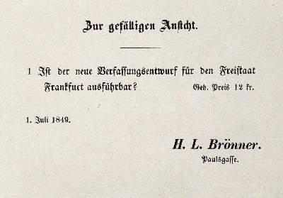 Bild Nr.3: 131-1598 (Lucae,F.).: (Deutschland, Revolution 1848/49 - Vormärz - Politik)