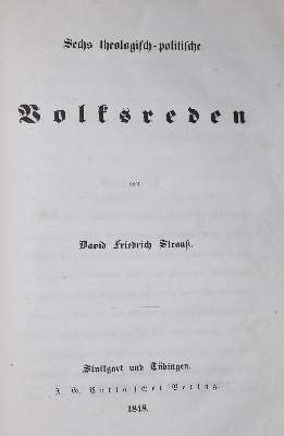 Bild Nr.1: 131-1620 Strauss,D.F.: (Deutschland)