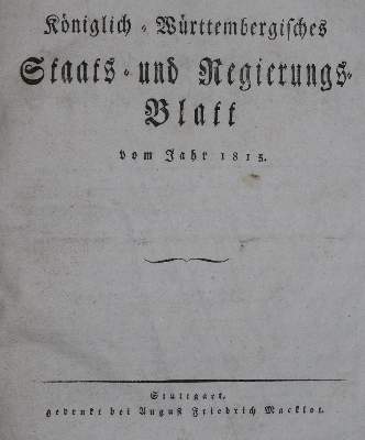 Bild Nr.1: 131-1634 Königlich-Württembergisches: (Deutschland, Württemberg)