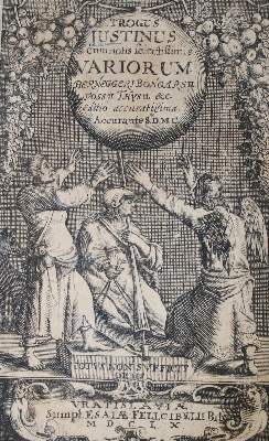 Bild Nr.1: 131-165 Justinus,(M.J.).: (Alte Drucke, Handschriften und Theologie)