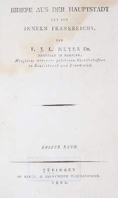 Bild Nr.1: 131-1652 Meyer,F.J.L.: (Frankreich)