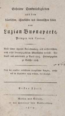 Bild Nr.1: 131-1654 Buonaparte,L.de.: (Frankreich, Napoleon)
