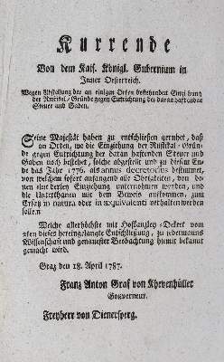 Bild Nr.1: 131-1690 Kurrenden.: (Österreich, Steiermark.)