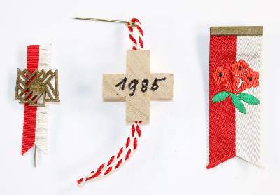 Bild Nr.2: 131-1698 1. August-Abzeichen: (Schweiz, Bundesfeiertag, Pro Patria)