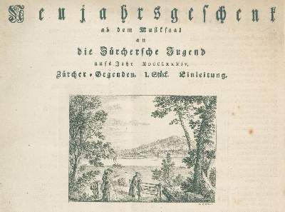 Bild Nr.1: 131-1704 Neujahrsblätter.: (Schweiz)