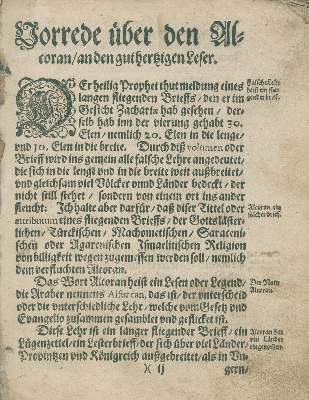Bild Nr.1: 131-171 (Schweigger,S.: (Koran)